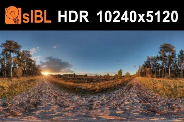 HDR Pack 001: Meadow – 10K 草地全景 HDRI 贴图 | 适用于 Blender / UE5 / V-Ray - GFXHUB