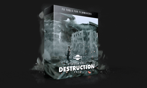 123个好莱坞级灾难破坏特效，打造史诗级大场面视觉冲击 Bigfilms – DESTRUCTION Pack
