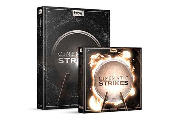 宏伟大气浑厚振奋木棍敲打撞击大鼓无损音效 Cinematic Strikes Bundle