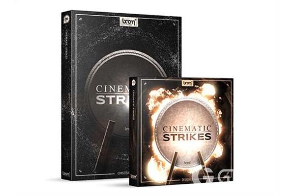 宏伟大气浑厚振奋木棍敲打撞击大鼓无损音效 Cinematic Strikes Bundle