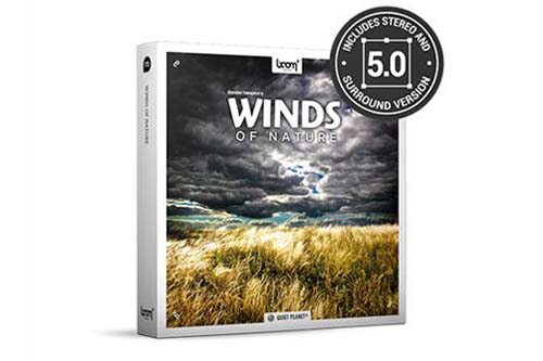 自然之风咆哮狂风雷鸣阵风环绕立体声音效 Winds Of Nature