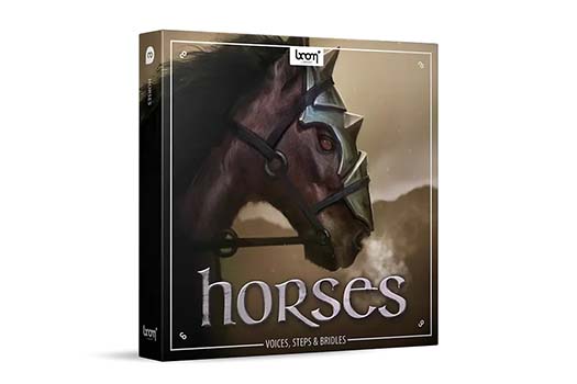 950多种马匹小跑奔跑行走拍打打鼾无损音效 Boom Library - Horses