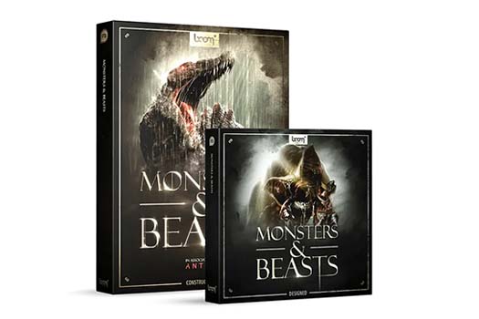 4957种怪物野兽咆哮声尖叫声呻吟声真实动物音效 Monsters Beasts Bundle