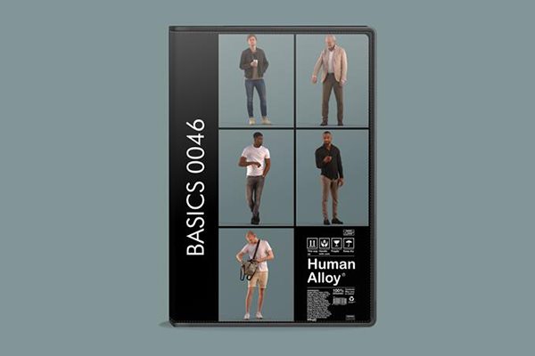 3D人物模型 Human Alloy - Basics 0046 3D people