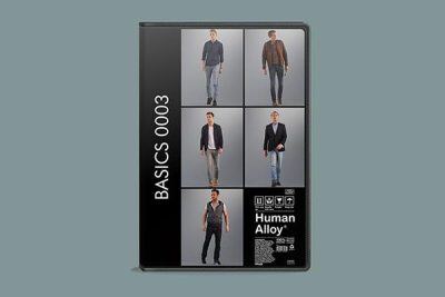 3D人物模型 Human Alloy – Basics 0003 3D people