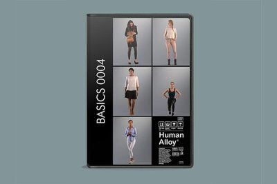 3D人物模型 Human Alloy – Basics 0004 3D people