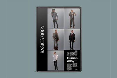 3D人物模型 Human Alloy – Basics 0005 3D people