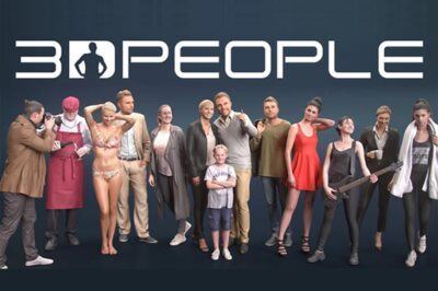 3D People 419个3D人物模型合集 3D People – Ready Posed Mega Collection