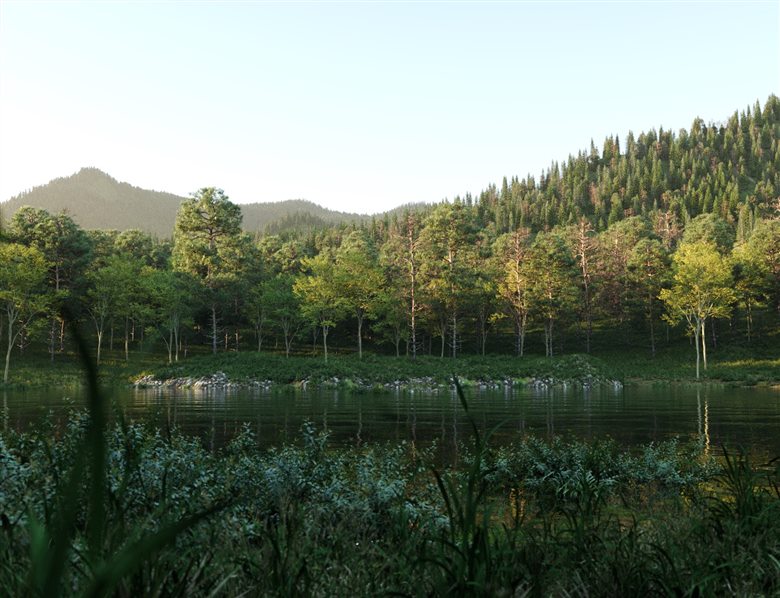 Nouvelle Mesure Lab – Beaver Lake Pack (3D Plants)