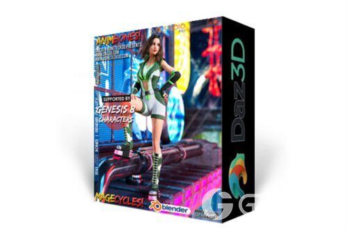 Daz3D Poser 2020年4月模型合集.7 Daz3D Poser Bundle 7 April 2020