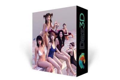 Daz3D Poser 2020年7月模型合集.6 Daz3D Poser Bundle 6 July 2020