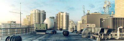 150种型号的各种屋顶物品3D模型 R&D Group – iRooftop