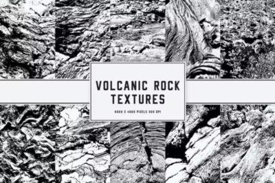 10张火山岩纹理 Volcanic Rock Textures
