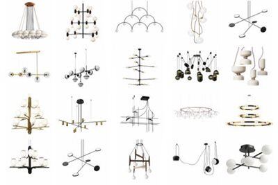 灯具3D模型合集367个 Dimensiva Pro Models 2022 – Lighting 3D Model