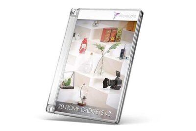 现代陈设装饰摆件3D模型 Viz-People – 3D Home Gadgets V2