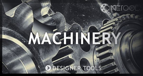 大型工业机械厨房工具园艺机械电动健身各种机械音效 Cinetools - Machinery