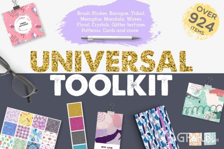 16300合1图形素材巨型套装 16300 in 1 - GRAPHIC GIANT BUNDLE