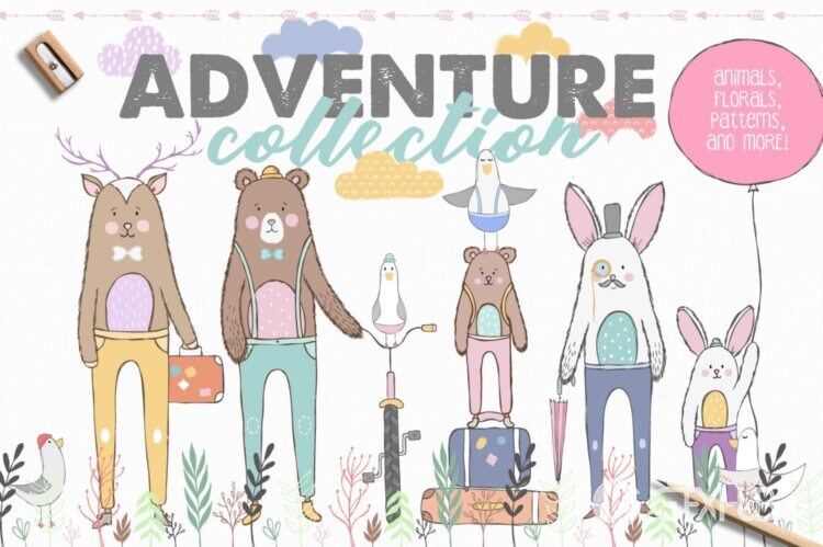 16300合1图形素材巨型套装 16300 in 1 - GRAPHIC GIANT BUNDLE