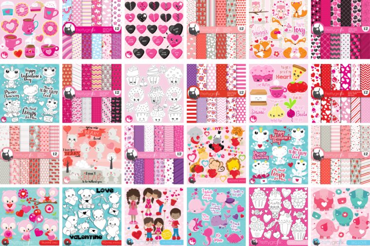 1500合1情人节超级套装 Valentine Mega Bundle - 1500 in 1