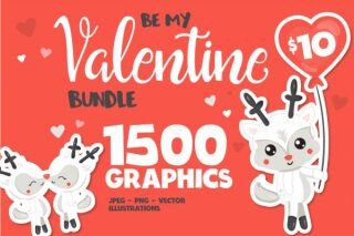 1500合1情人节超级套装 Valentine Mega Bundle – 1500 in 1