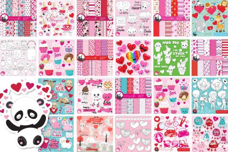 1500合1情人节超级套装 Valentine Mega Bundle - 1500 in 1