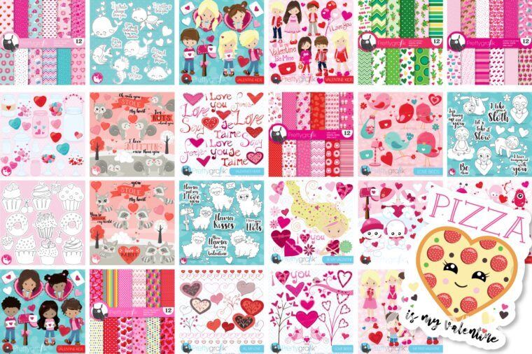 1500合1情人节超级套装 Valentine Mega Bundle - 1500 in 1