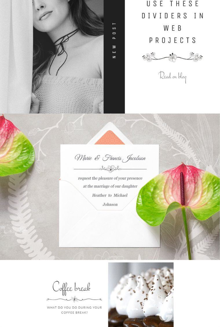 5300多种花卉字母组合图案插画画笔徽标模板图标水彩画等图形元素 5300 in 1 - Graphic Bundle