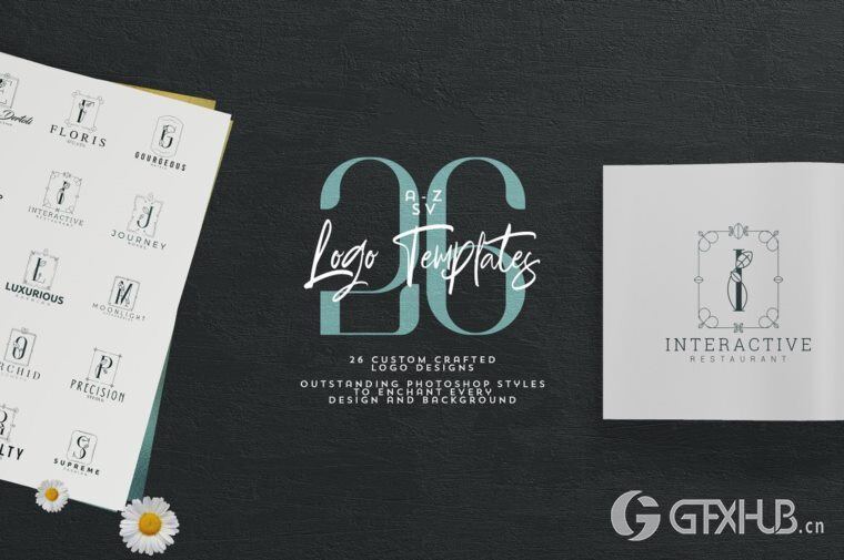 600个logo商标模板合辑 Mega Bundle - 600 Logo Templates