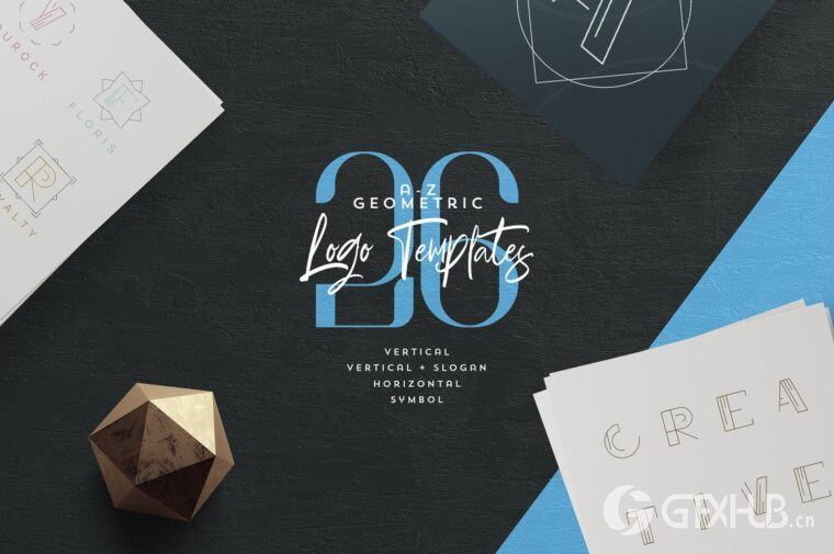 600个logo商标模板合辑 Mega Bundle - 600 Logo Templates