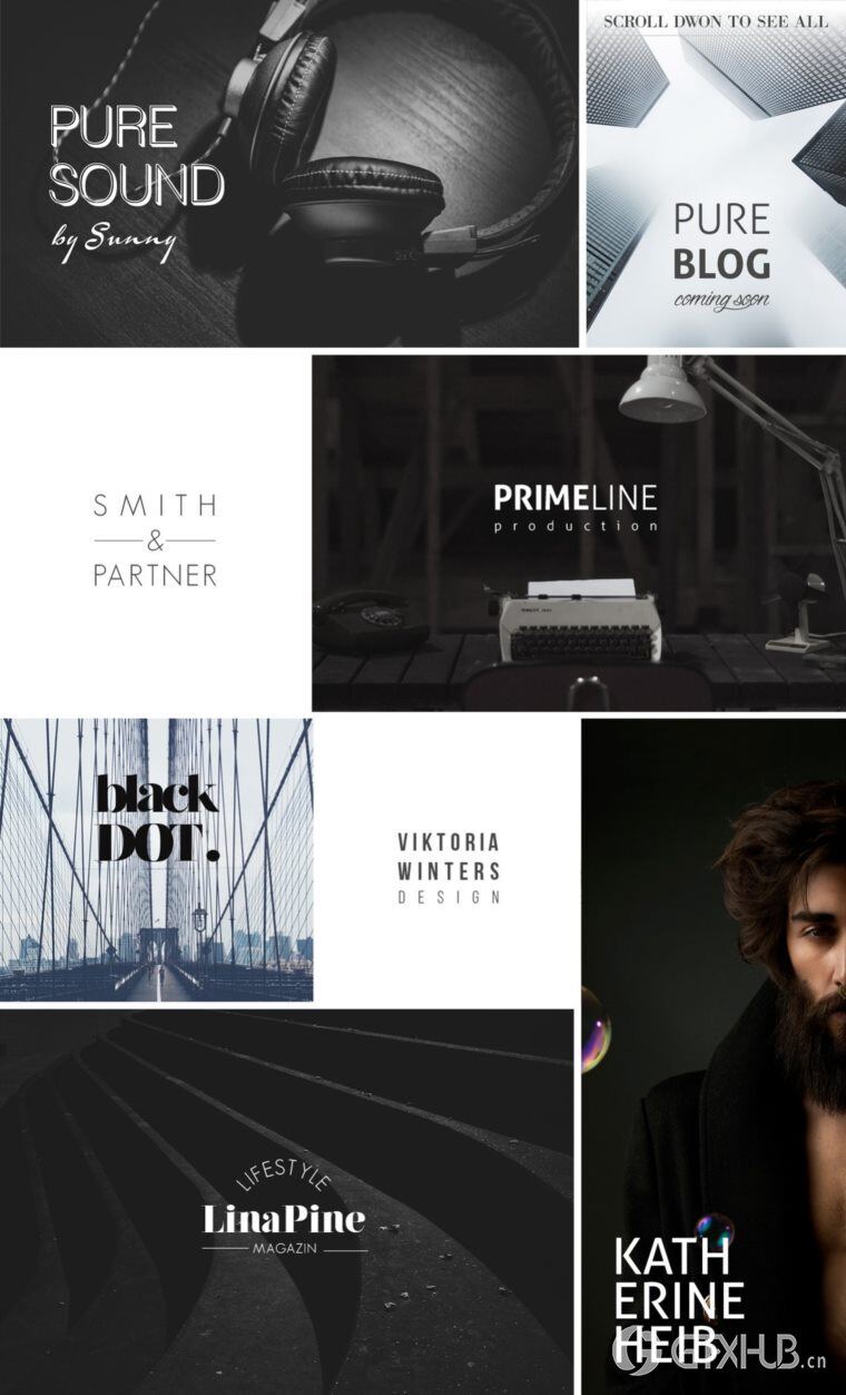 200个版式商标合辑包 200 Typography Logos Bundle