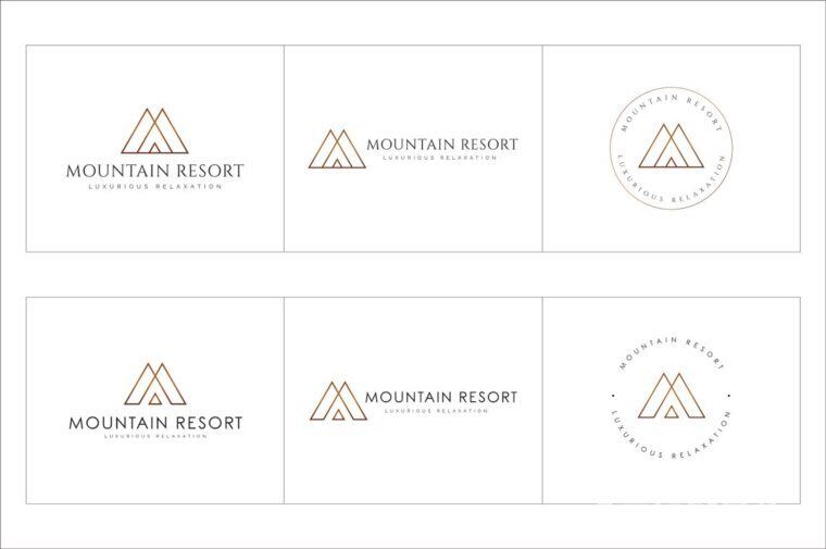 300个几何预制logo标志合辑包 300 Geometric Premade Logo Bundle