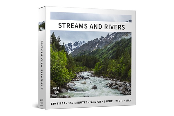 溪流与河流瀑布排水沟和喷泉音效 Just Sound Effects - Streams and Rivers