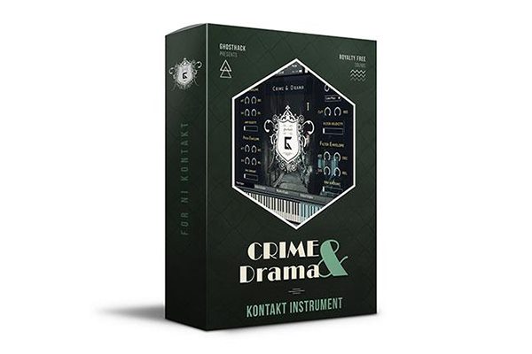 现代惊悚片戏剧电影音效 Ghosthack - Crime & Drama - Kontakt Instrument