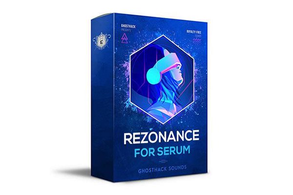 100 个Serum预设312个独特的鼓声低音打击循环声音 Ghosthack - Rezonance for Serum