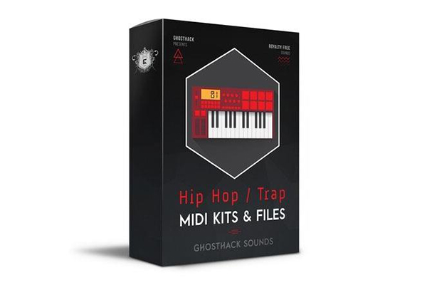 Hip Hop and Trap MIDI 套件 Ghosthack - Hip Hop and Trap MIDI Kits & Files