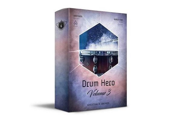 英雄鼓第3卷 军鼓踢腿踩镲钹鼓掌嗵鼓等鼓乐音效 Ghosthack - Drum Hero 3