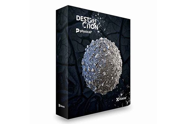 100个4K破旧墙壁PBR贴图 CGAxis - Physical 3 Destruction PBR 4K