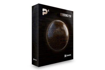 100种4K高清PBR木地板纹理贴图 CGAxis – Physical 4 Flooring PBR Textures 4K