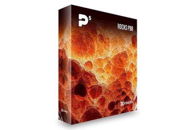 100种岩石石头鹅卵砾石PBR高清无缝贴图 CGAxis – Physical 5 Rocks PBR Textures 4k