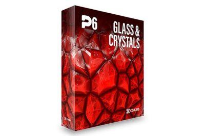 100种8k透明玻璃彩色玻璃和透明水晶PBR贴图 CGAxis – Physical 6 Glass and Crystals PBR Textures 8k