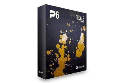 22种污渍油漆贴花贴图 CGAxis – Physical 6 Texture Decals 8K