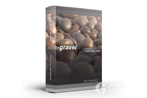 134组鹅卵石碎石砾石贴图 Arroway - Textures Gravel vol.1