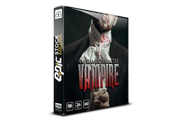 游戏角色吸血鬼 309个吸血鬼游戏角色音效 Epic Stock Media - AAA Game Character Vampire