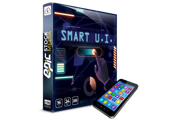 智能用户界面 现代用户界面音效 Epic Stock Media - Smart UI Modern User Interface Sound Effects