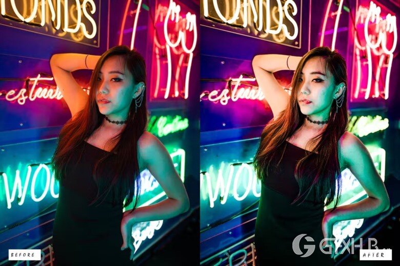 15 Shiny Night Lightroom Presets 15个夜景LR预设