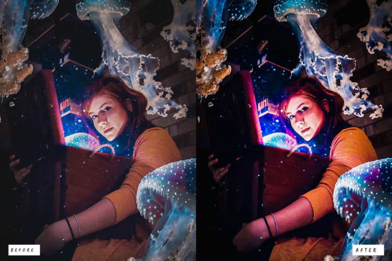15 Shiny Night Lightroom Presets 15个夜景LR预设