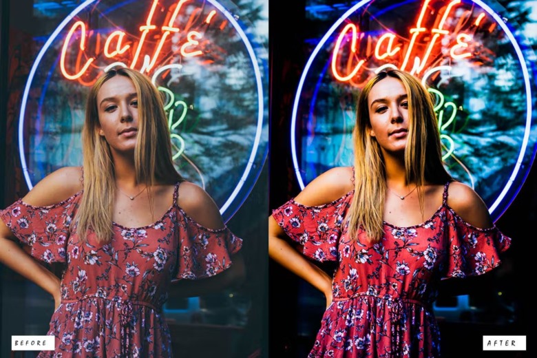 15 Shiny Night Lightroom Presets 15个夜景LR预设