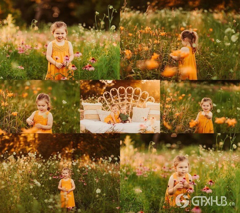 SUNKISSED & SANDY | LIGHTROOM PRESETS 73个日光浴温暖夏末秋季亲子LR预设