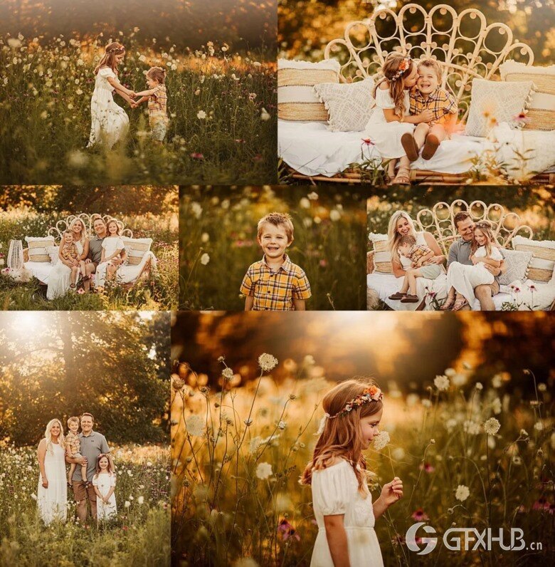 SUNKISSED & SANDY | LIGHTROOM PRESETS 73个日光浴温暖夏末秋季亲子LR预设