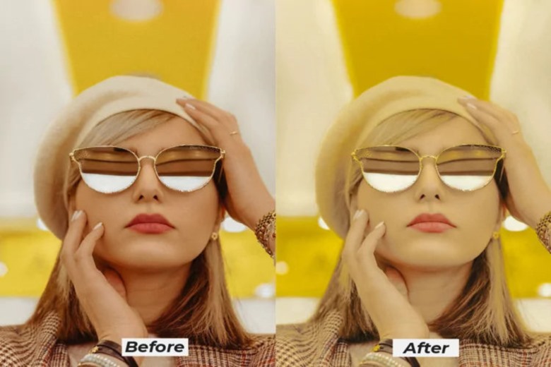 Hello Yellow lightroom presets for desktop and mobile 8种黄色色调LR预设